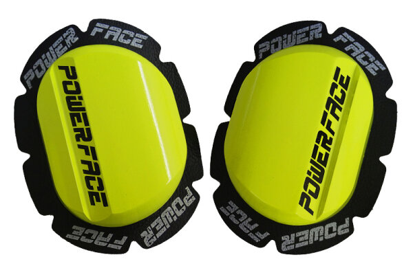 Knieschleifer Holz neon gelb